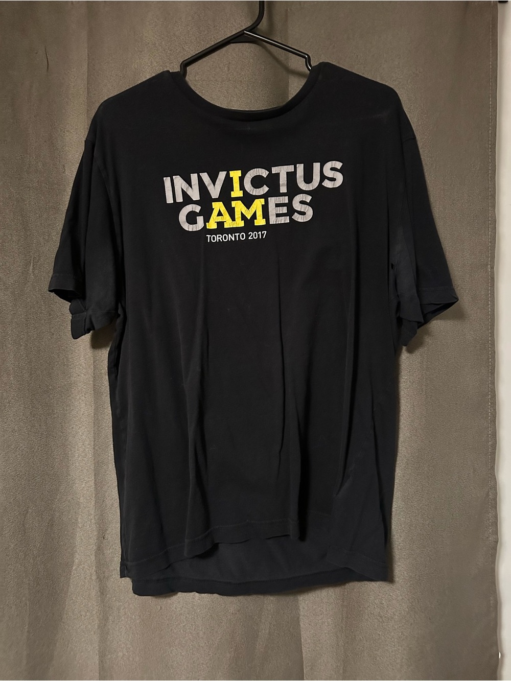 Invictus Games Toronto 2017 Black Graphic Tee